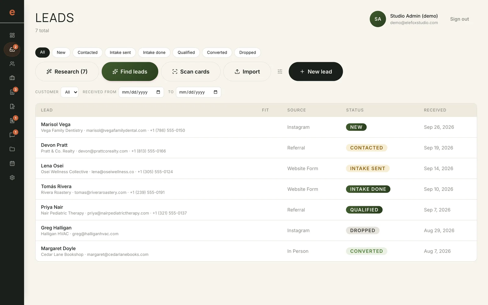 Client Portal screen 2