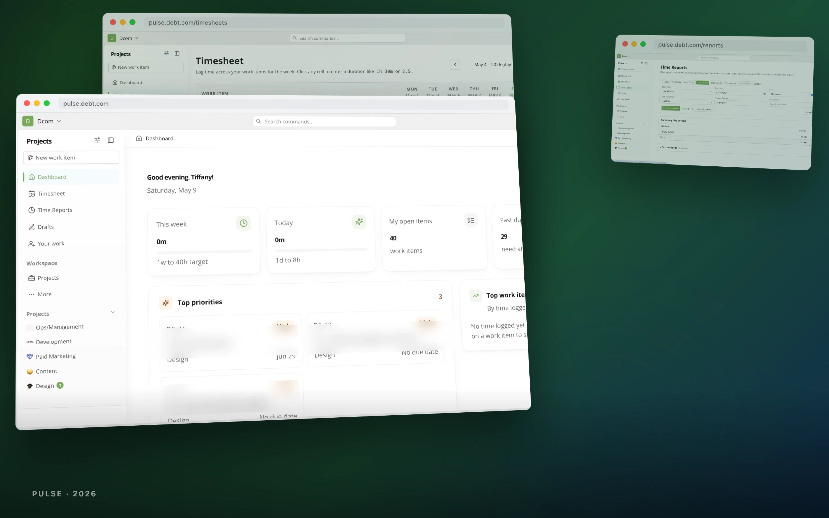 Pulse — Internal PM tool